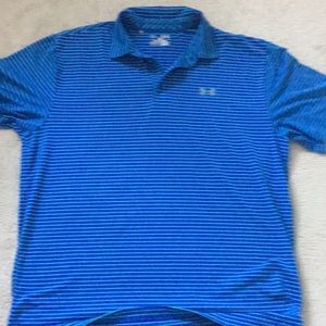 Under Armour heat gear golf polo.